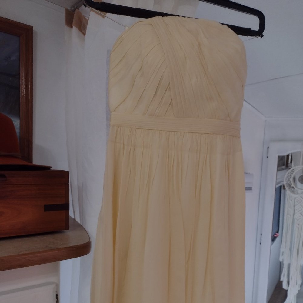 J Crew Silk Chiffon Dress 00